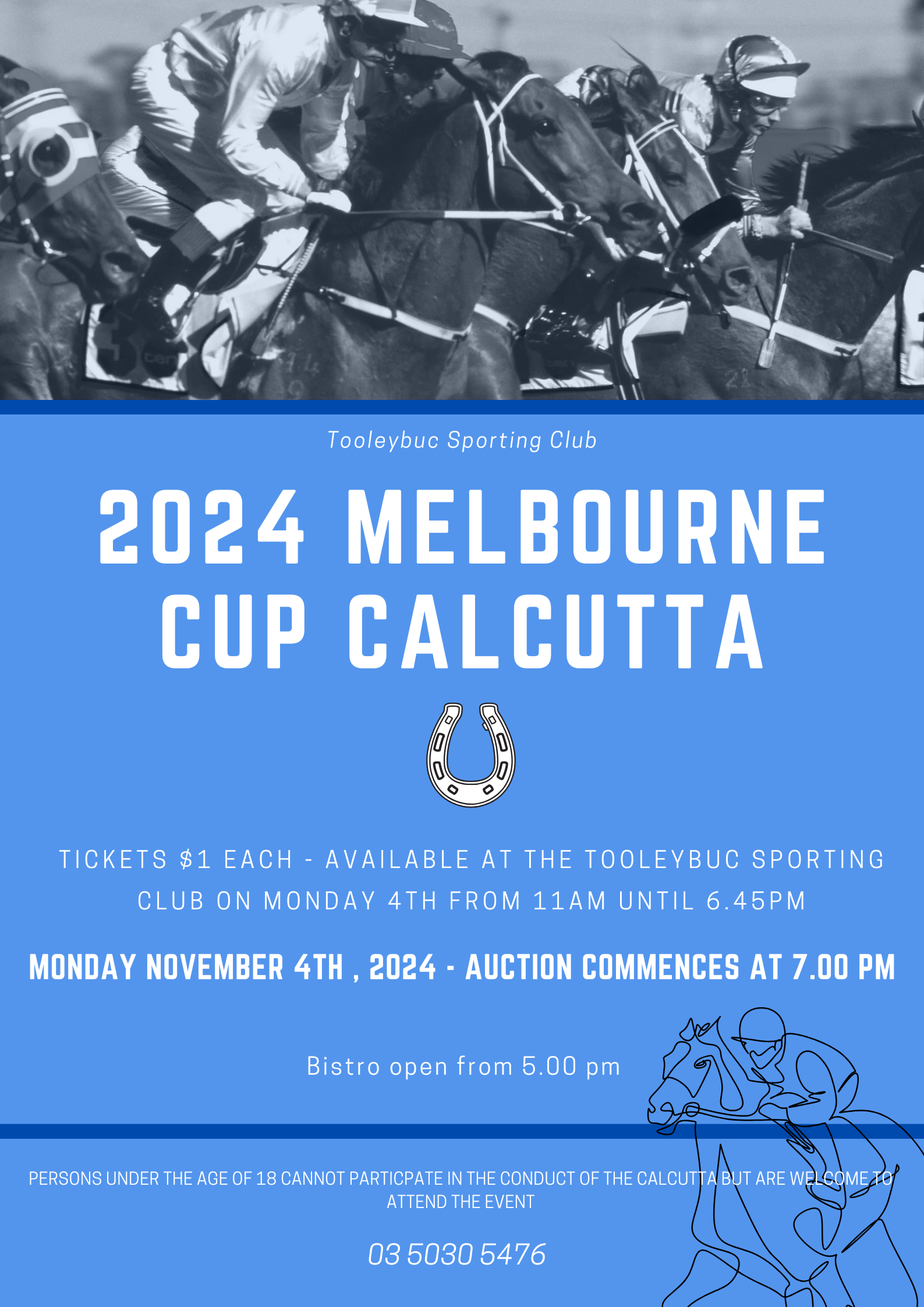 Melbourne Cup Calcutta Tooleybuc Sporting Club